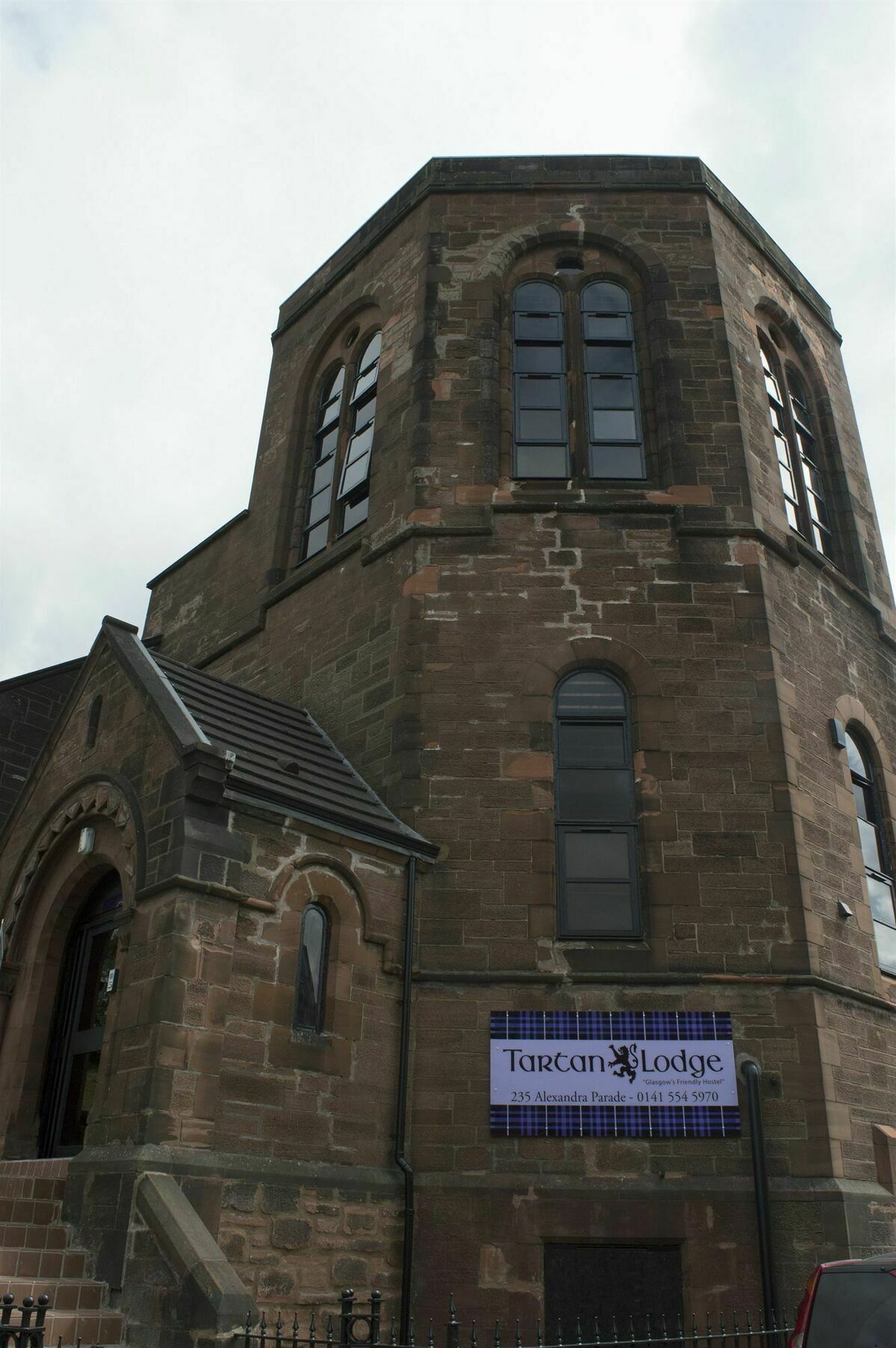 Tartan Lodge Glasgow Exterior foto
